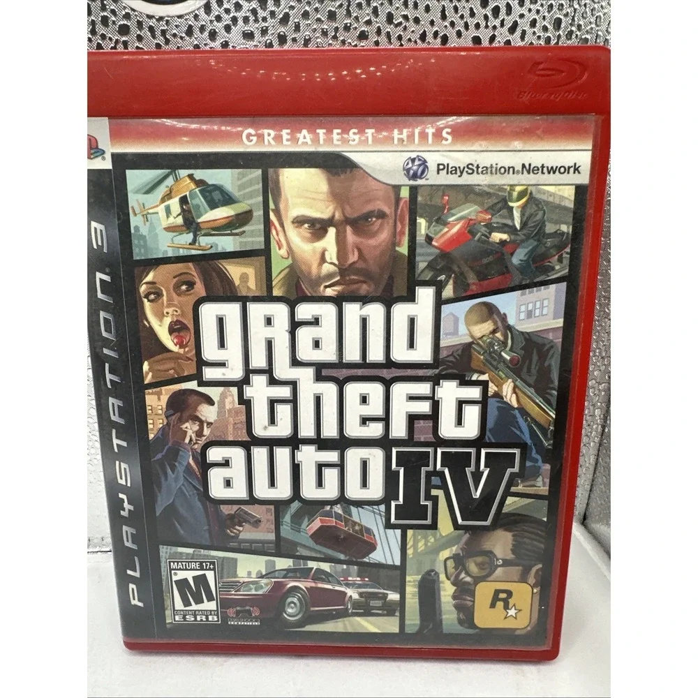Grand Theft Auto IV Edition (PlayStation 3) No Manual With Map‎